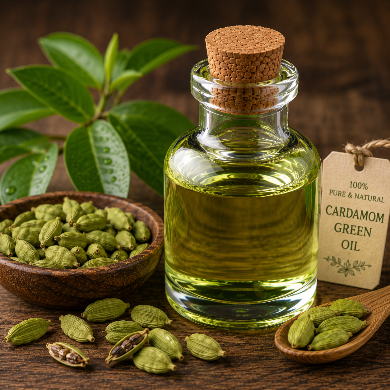 Cardamom Green Oil